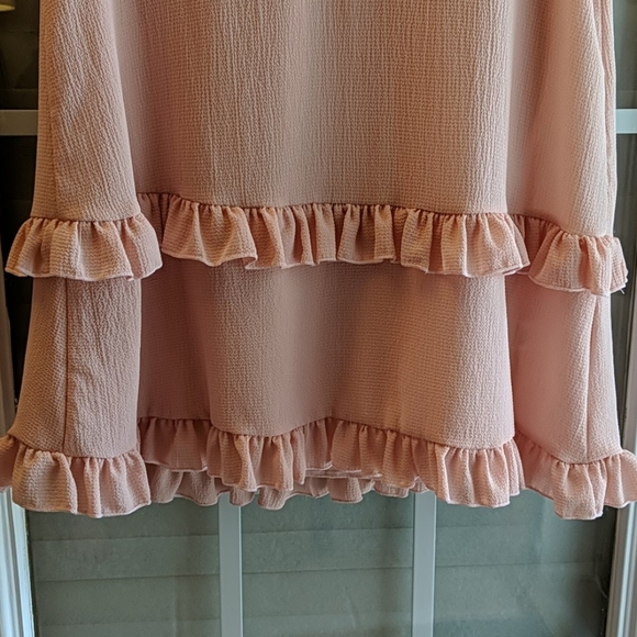 Pink Ruffle Dress SZ S - Picture 4 of 4